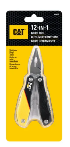 12-in-1 Multi Tool Yellow/Black Handle