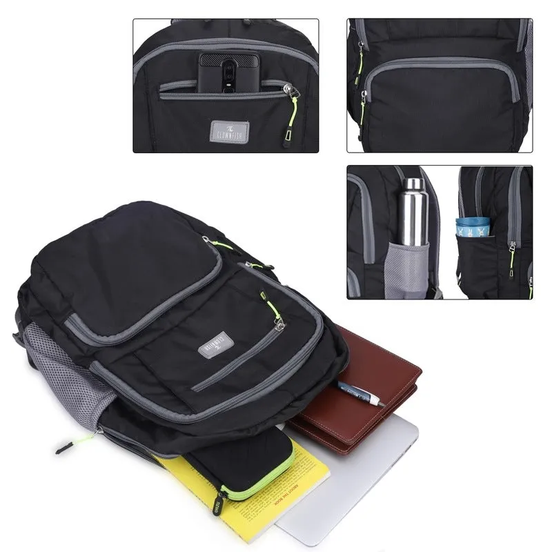 15.6 Inch Laptop Backpack - Water-Resistant, Lightweight | 27 Liters | Red