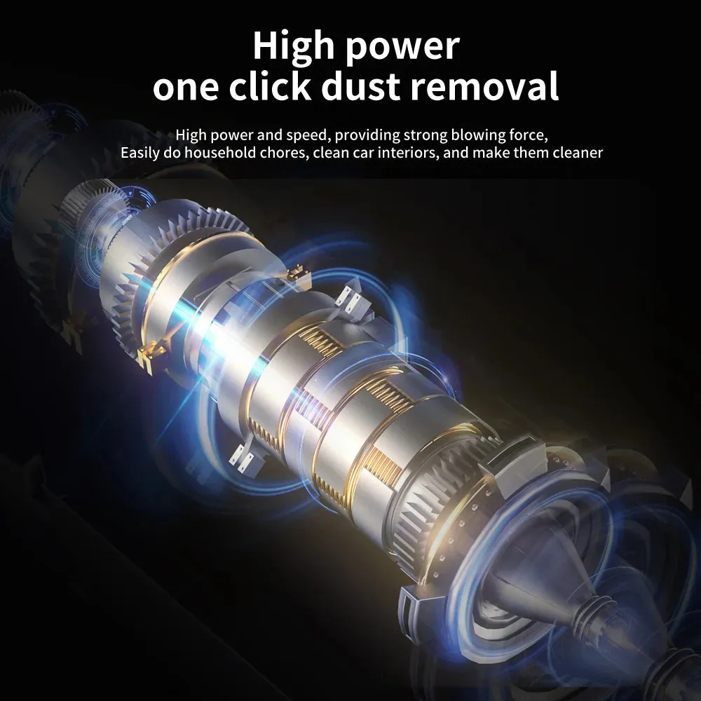 3-IN-1 50000RPM Air Duster Inflator Vacuum Pump 3 Gear Adjustable