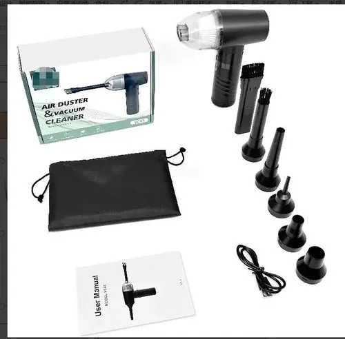 3-IN-1 50000RPM Air Duster Inflator Vacuum Pump 3 Gear Adjustable