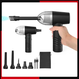 3-IN-1 50000RPM Air Duster Inflator Vacuum Pump 3 Gear Adjustable