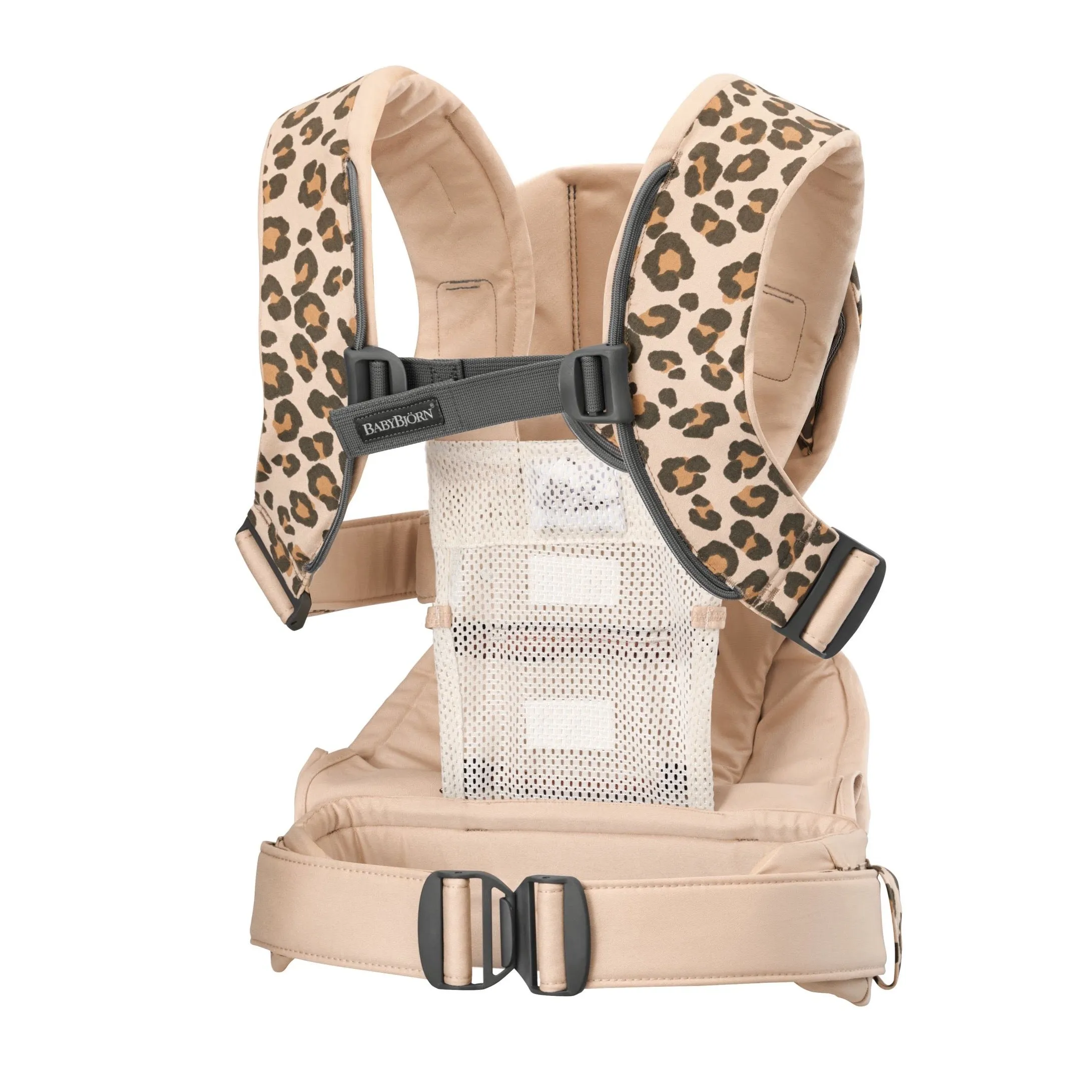 Baby Carrier One Air - Beige/Leopard, Cotton