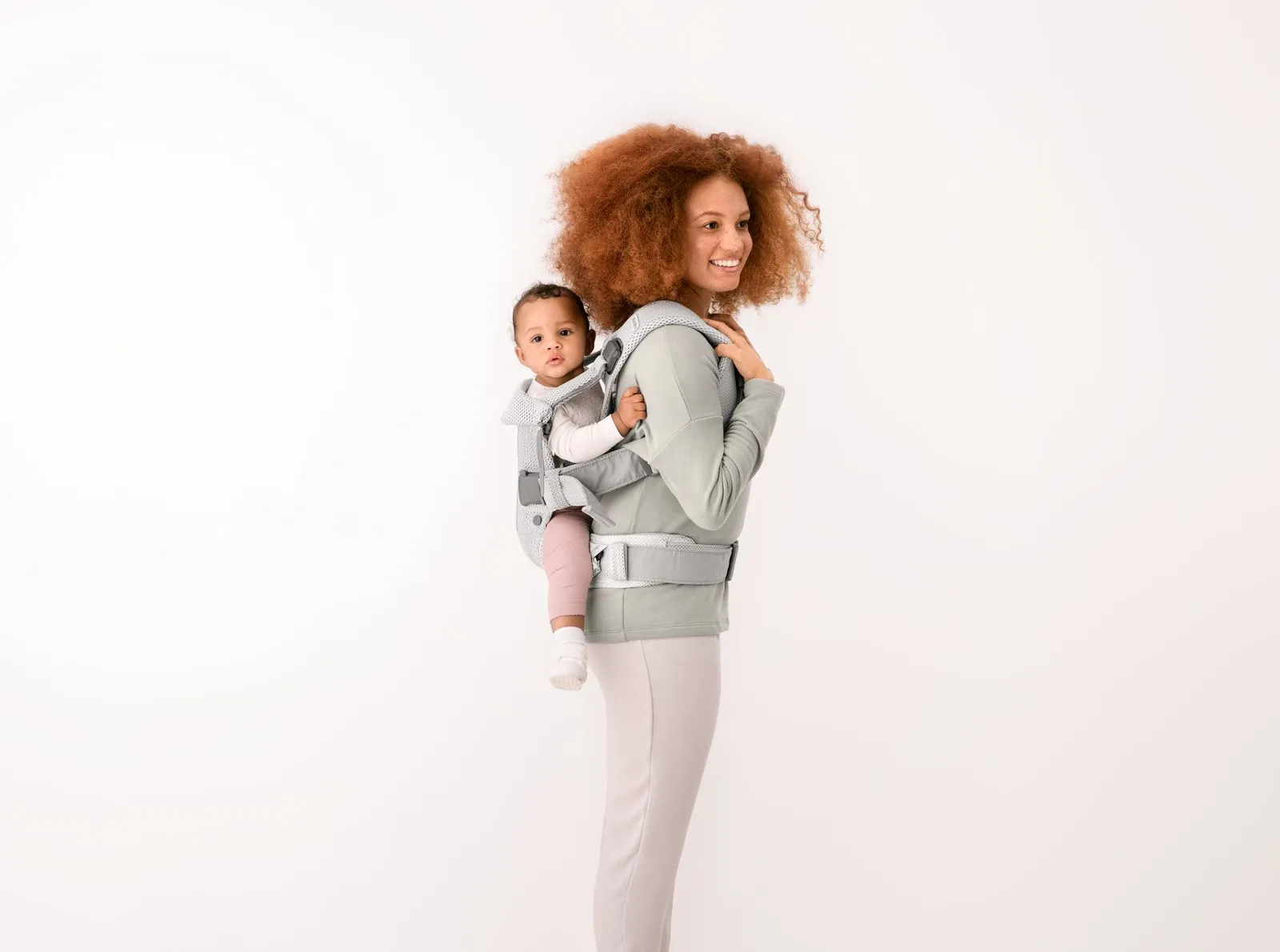 Baby Carrier One Air - Silver, 3D Mesh