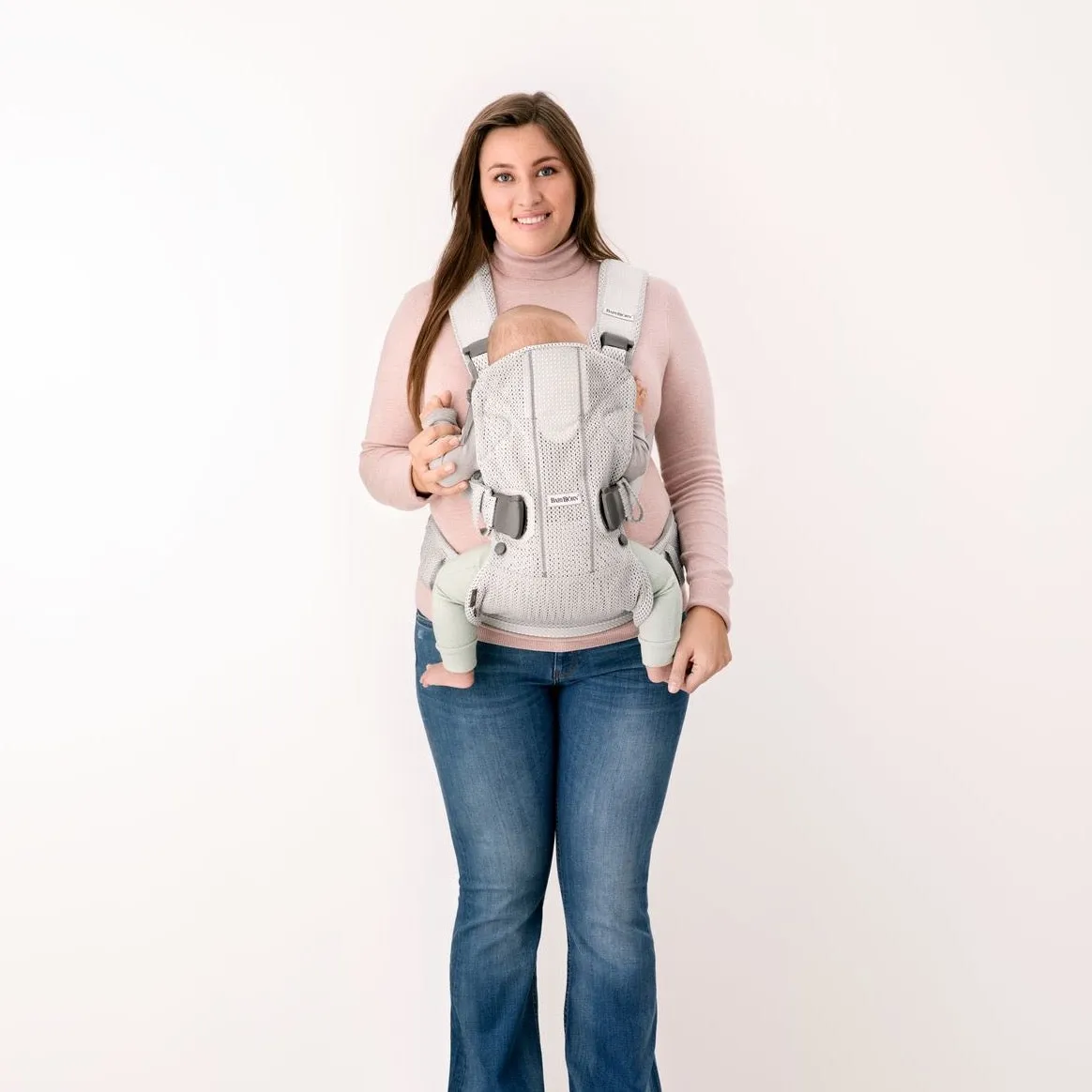 Baby Carrier One Air - Silver, 3D Mesh