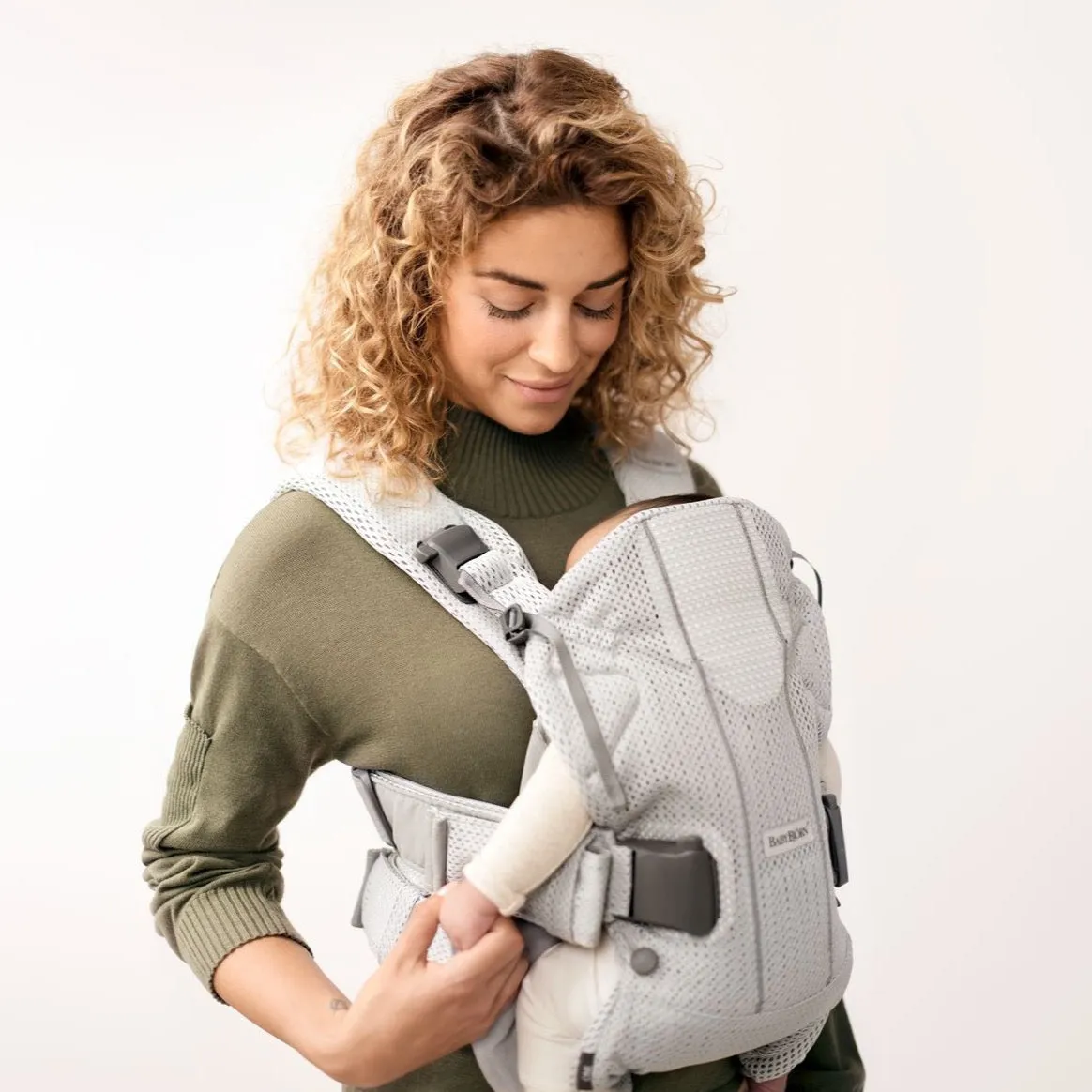 Baby Carrier One Air - Silver, 3D Mesh