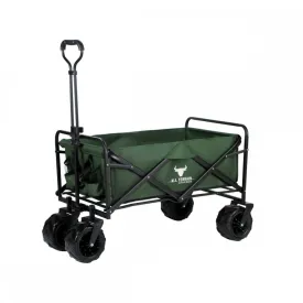 Bull All Terrain Folding Outdoor Transport Wagon – Green