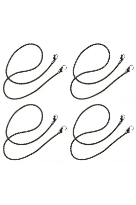 Bungee Cargo Rope Black (Set of 4)