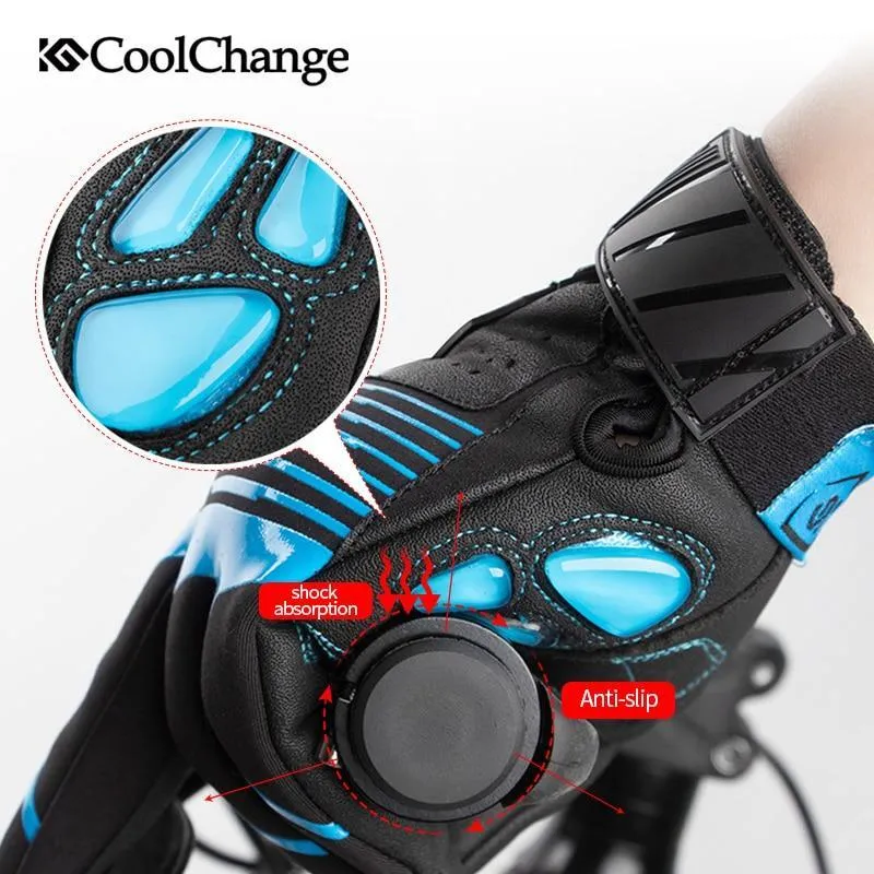 CoolChange Cycling Winter Thermal Waterproof Long Finger Touch Screen Gloves