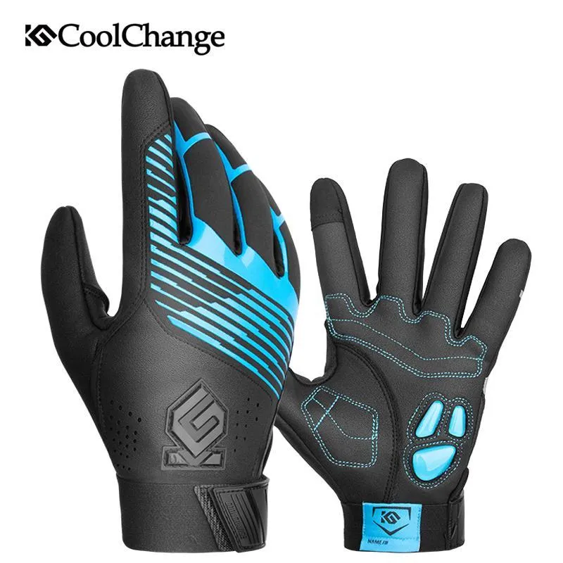 CoolChange Cycling Winter Thermal Waterproof Long Finger Touch Screen Gloves