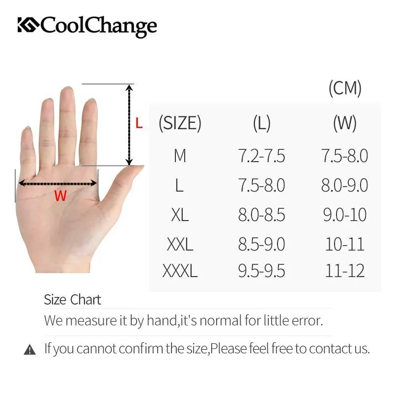 CoolChange Cycling Winter Thermal Waterproof Long Finger Touch Screen Gloves