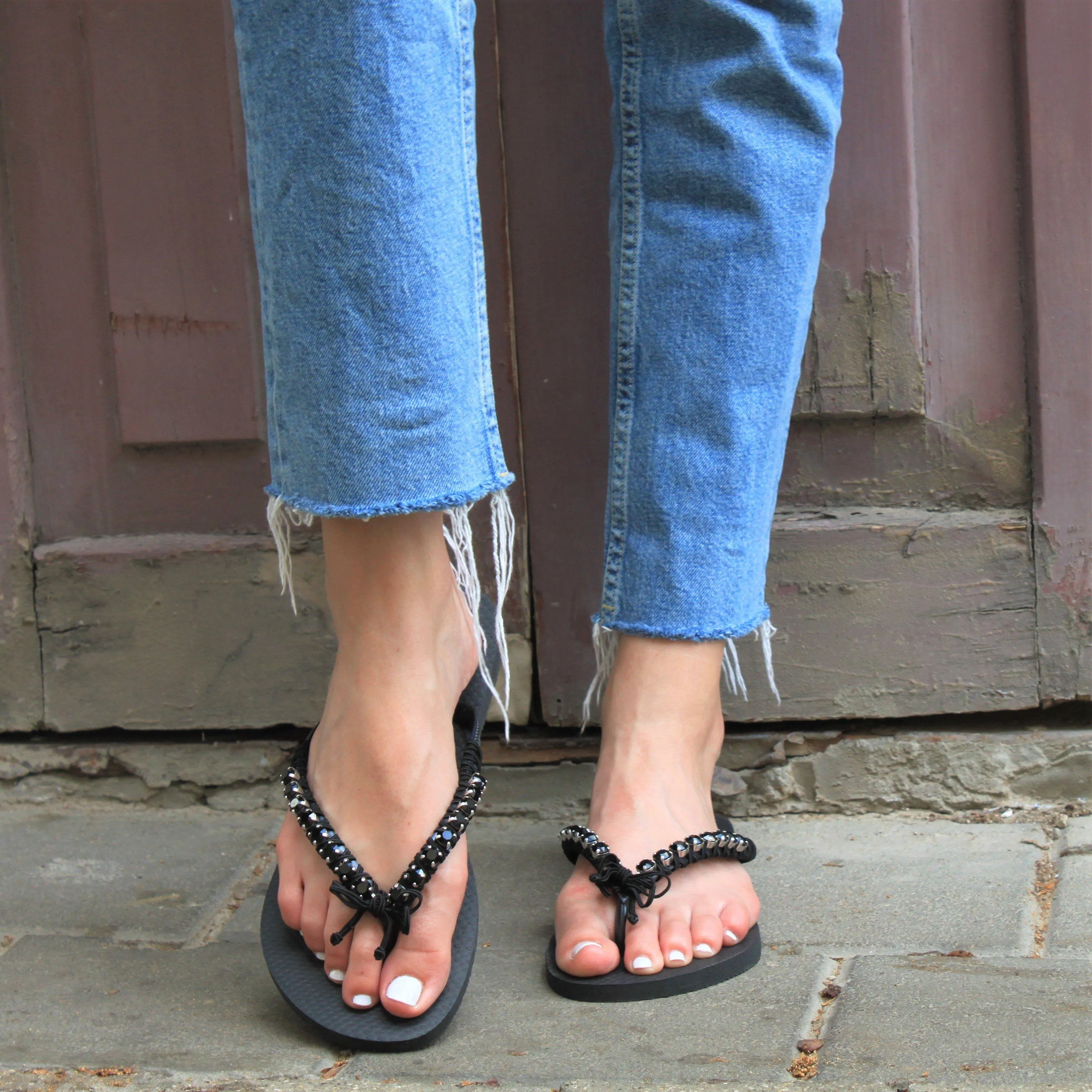 Diamonds Flip Flops