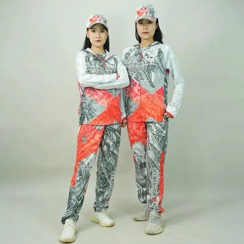 DIAOLIAN Fishing Suits Breathable Moisture-Wicking And Quick-Dry Anti-UV UPF50 
