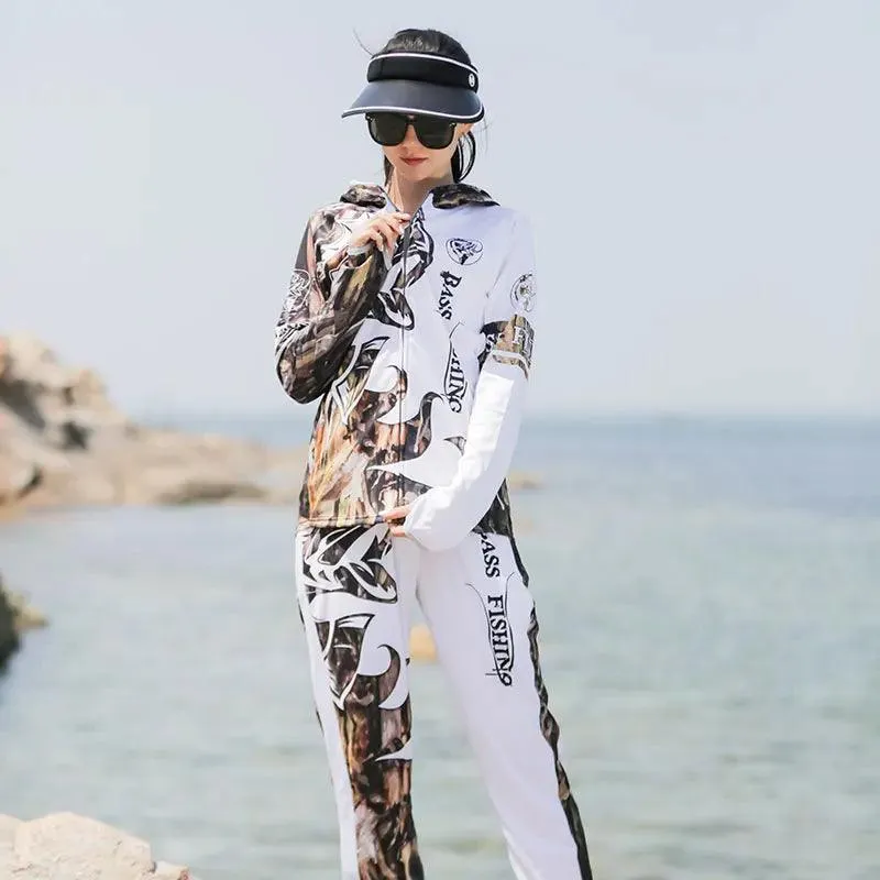 DIAOLIAN Fishing Suits Breathable Moisture-Wicking And Quick-Dry Anti-UV UPF50 