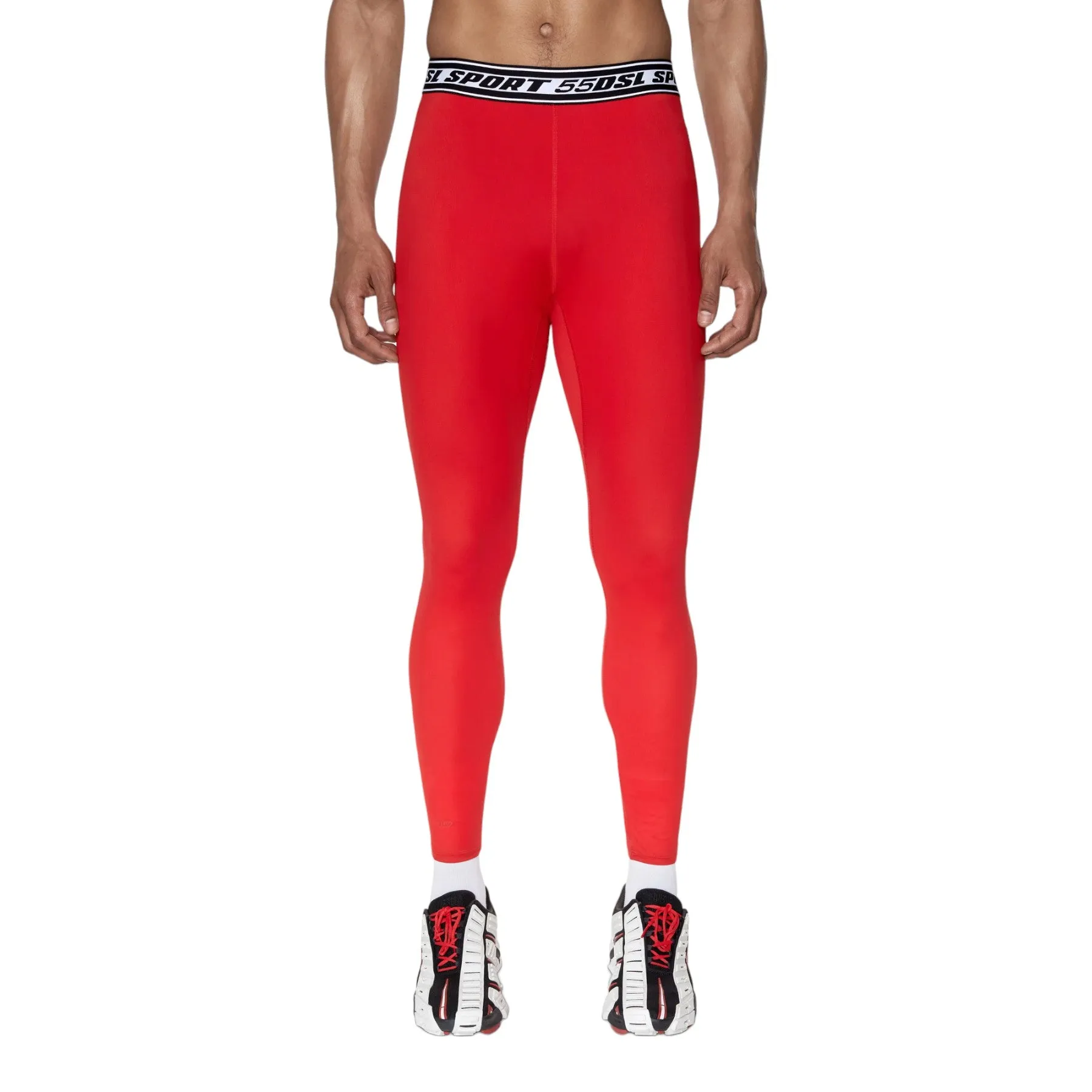 Diesel AMSB-Defansel Mens Tights Quick Dry Pantyhose Pants Workout Sports Tights