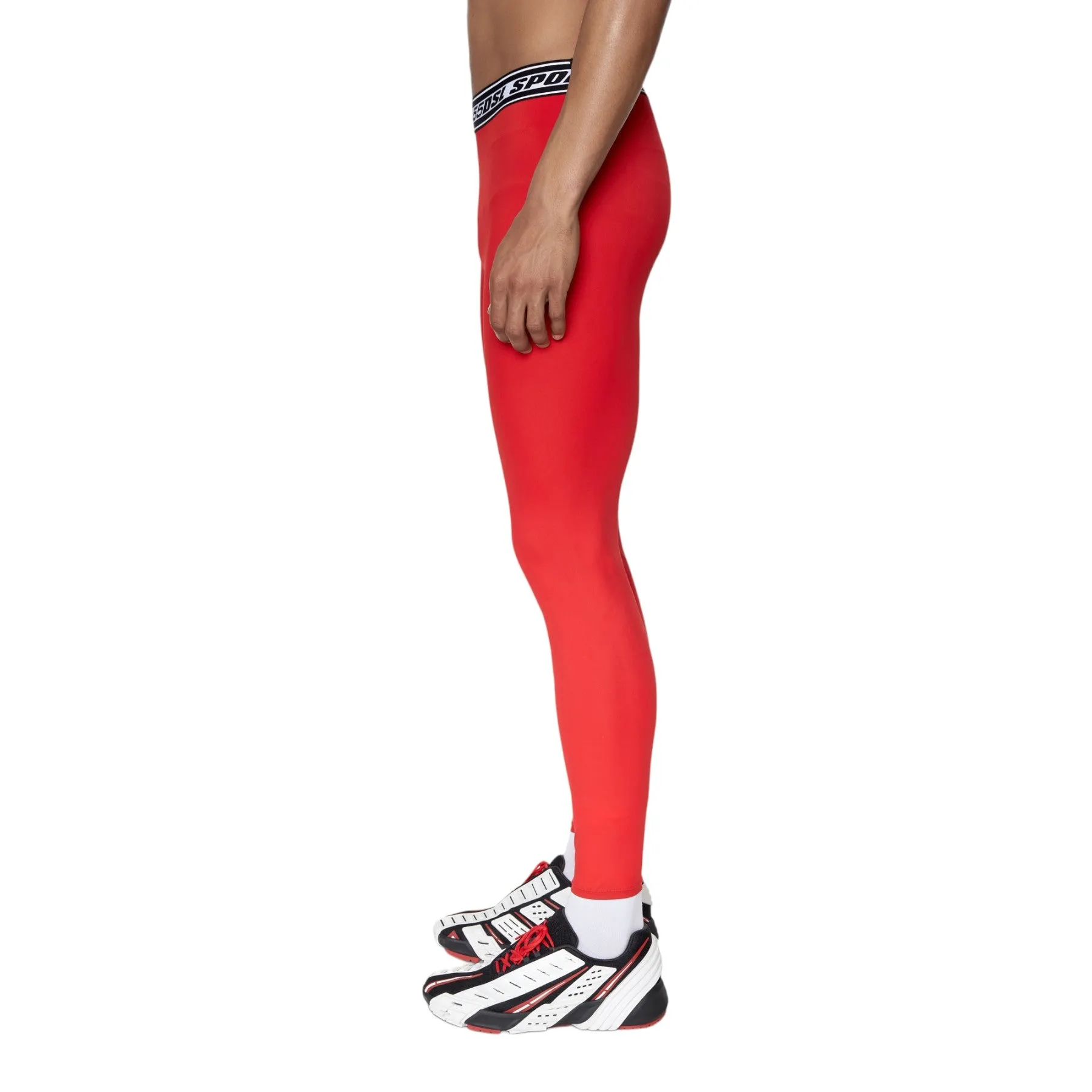Diesel AMSB-Defansel Mens Tights Quick Dry Pantyhose Pants Workout Sports Tights