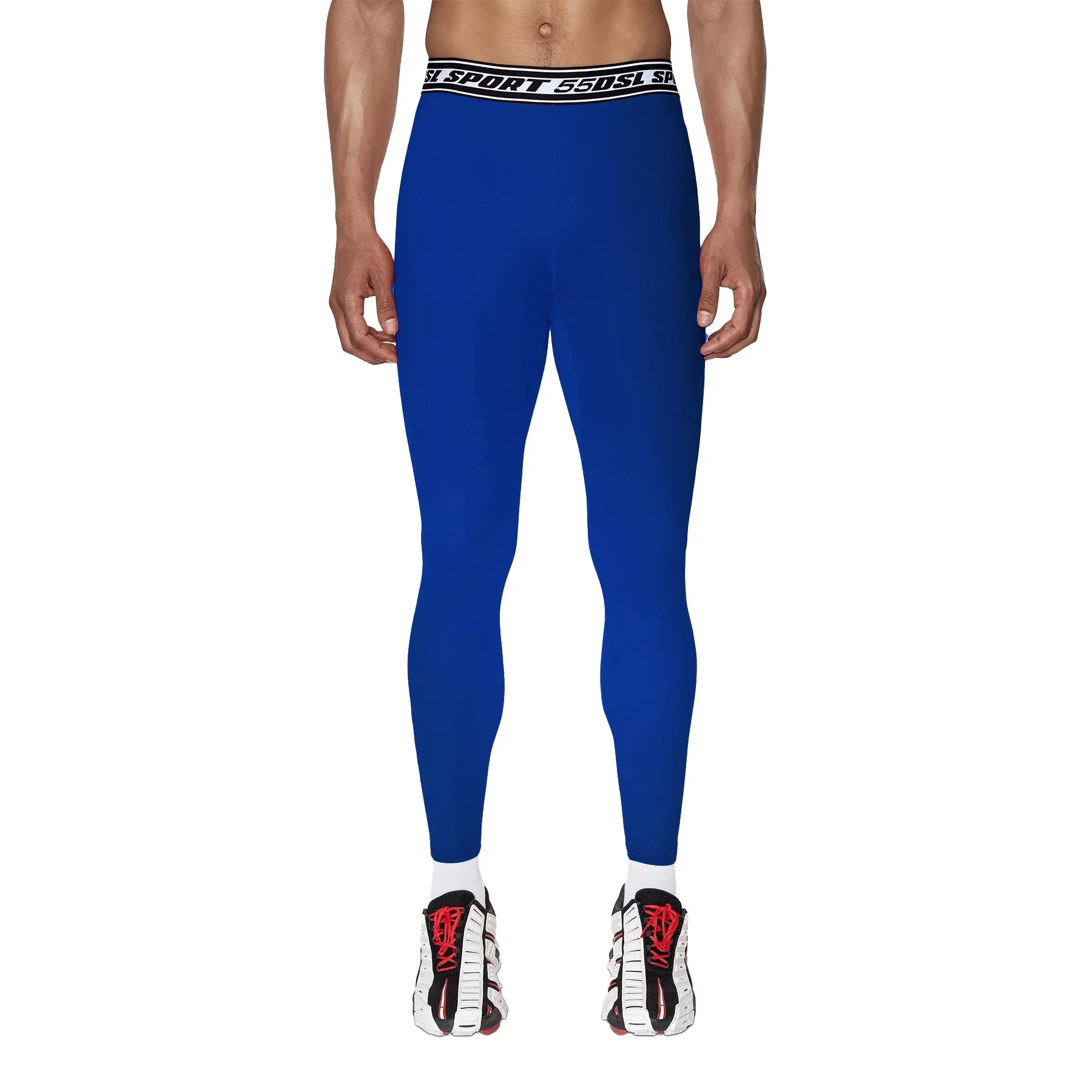 Diesel AMSB-Defansel Mens Tights Quick Dry Pantyhose Pants Workout Sports Tights