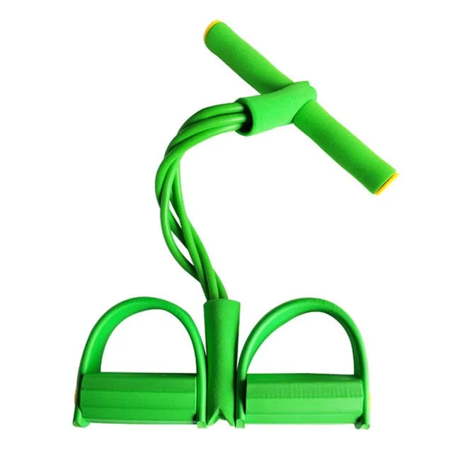 Elastic Pull Ropes Exerciser - Belly Resistance Band Home Fitness Equipment