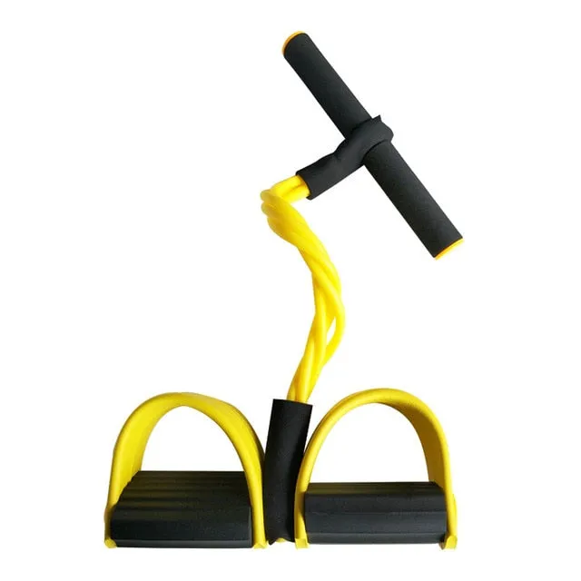 Elastic Pull Ropes Exerciser - Belly Resistance Band Home Fitness Equipment