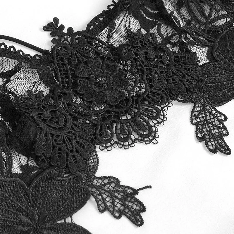 ESX003 lace bead chain sexy lingerie