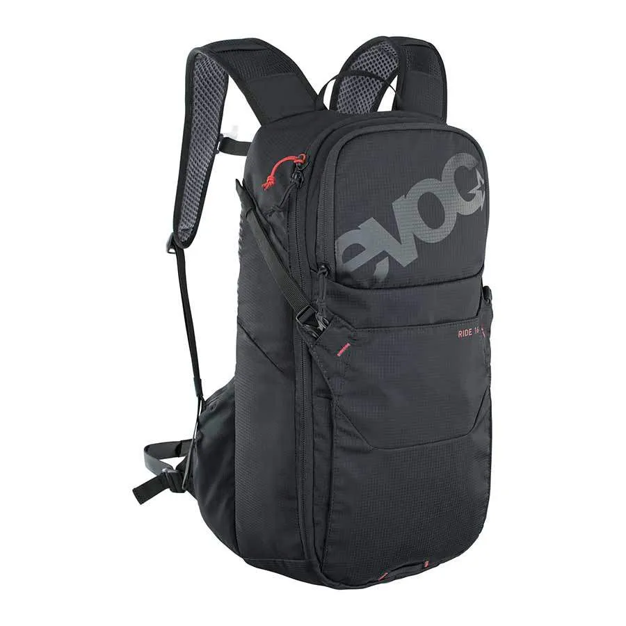 EVOC Ride 16L Hydration Bag Versatile 16L Allrounder Backpack with Hydration System & Helmet Storage