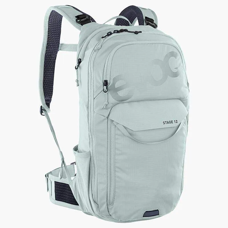 EVOC Stage 12 Hydration Bag Versatile 12L Daypack for Biking & Hiking with Hydration System and Comfort Fit