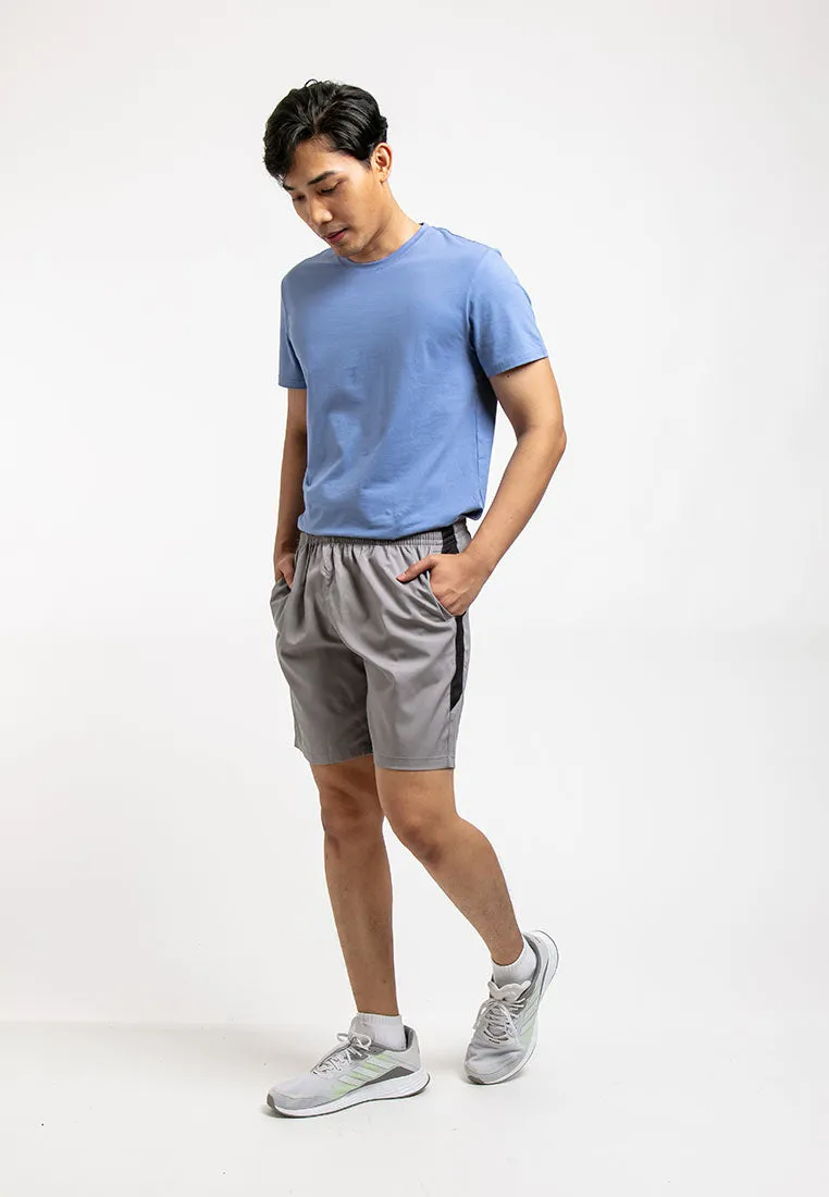 Forest Quick Dry Sport Shorts Training Short Pants Men | Seluar Pendek Lelaki - 65698 Black