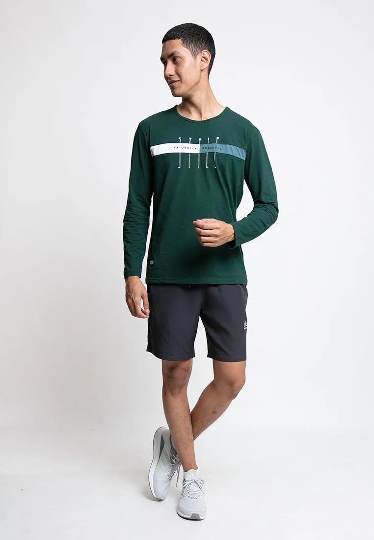 Forest Stretchable Dri-Fit Sport Shorts Quick Dry Short Pants Men | Seluar Pendek Lelaki - 65798