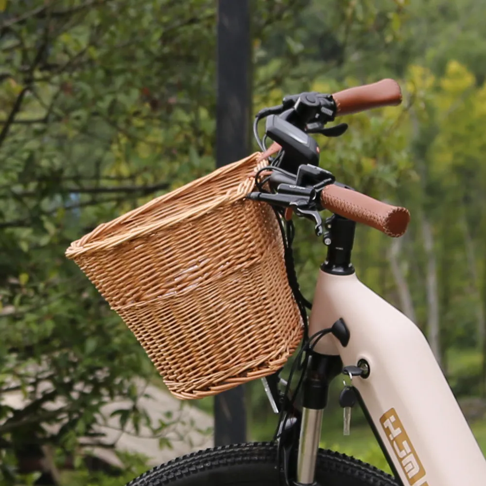 Front bamboo basket