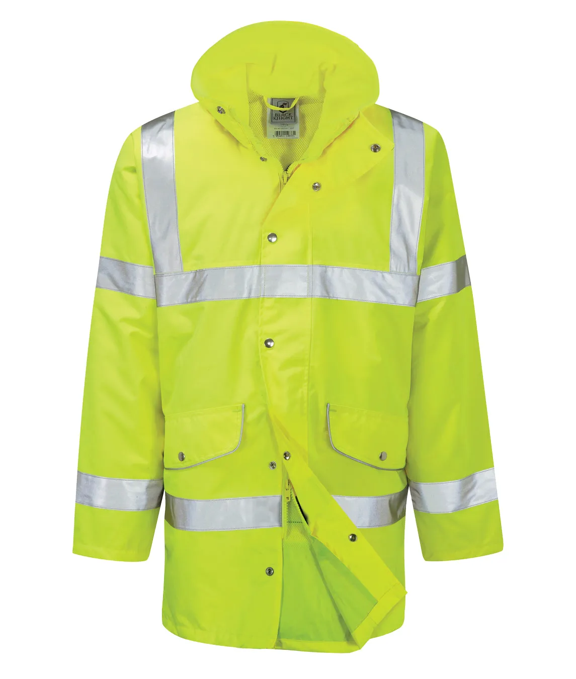 Hi Vis Yellow Breathable 3/4 Jacket - RAPIER