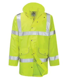 Hi Vis Yellow Breathable 3/4 Jacket - RAPIER