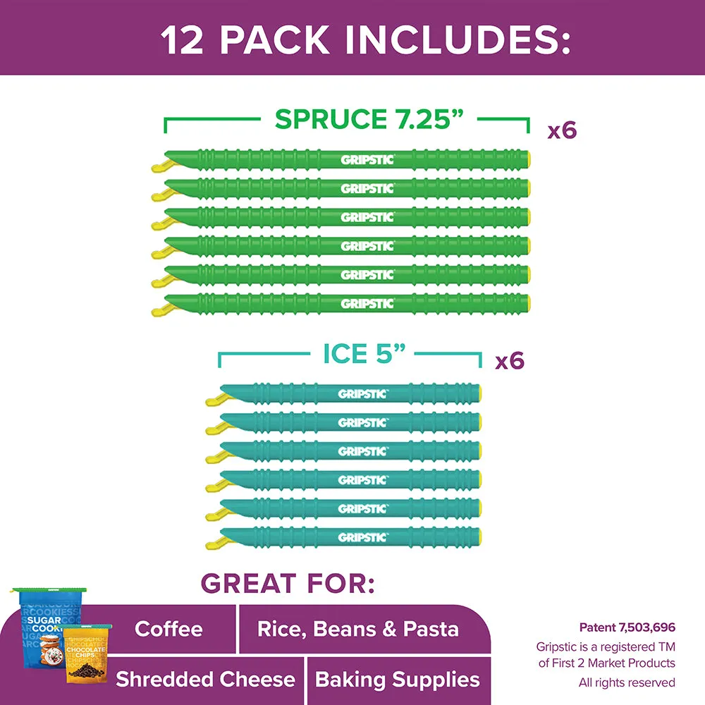 HOLIDAY GRIPSTIC® Bag Sealer 12-Pack Small Set