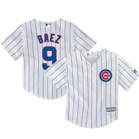 Home Cubs Baez Jersey