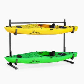 Kayak Rack for Outdoor Storage, Kayak Storage Rack, Adjustable Freestanding Kayak Rack Stand Holder for Paddleboard Surfboard for Indoor, Outdoor