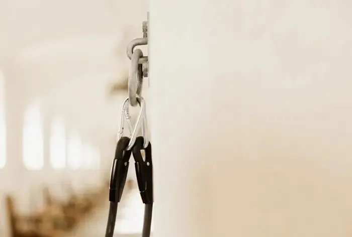 Kentucky Horse Box Lead & Cross Ties Silicone Black