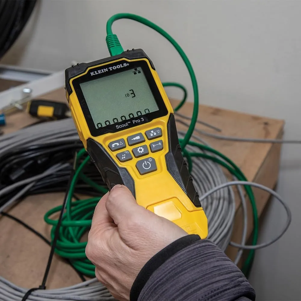 Klein Tools VDV501-214 Cable Tester Remote, Test   Map Remote #4 for Klein Tools Scout Pro Series Testers