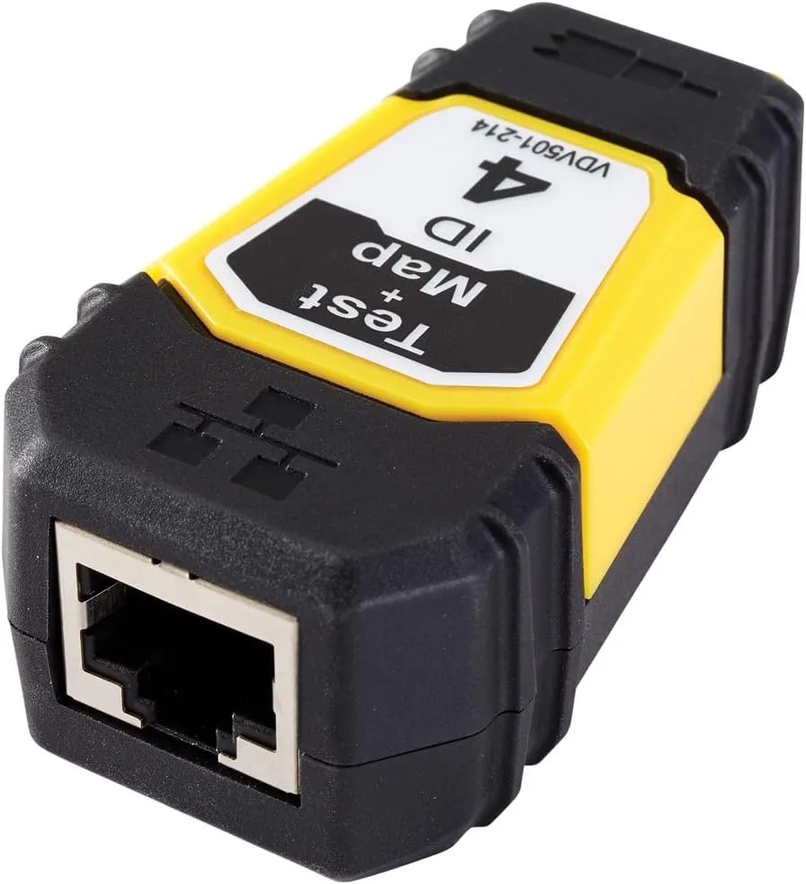 Klein Tools VDV501-214 Cable Tester Remote, Test   Map Remote #4 for Klein Tools Scout Pro Series Testers