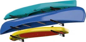 Koova Wall Mounted Storage Rack for Canoes, Kayaks and Stand Up Paddle Boards | Made in The USA | Easy to Install - Hardware Included