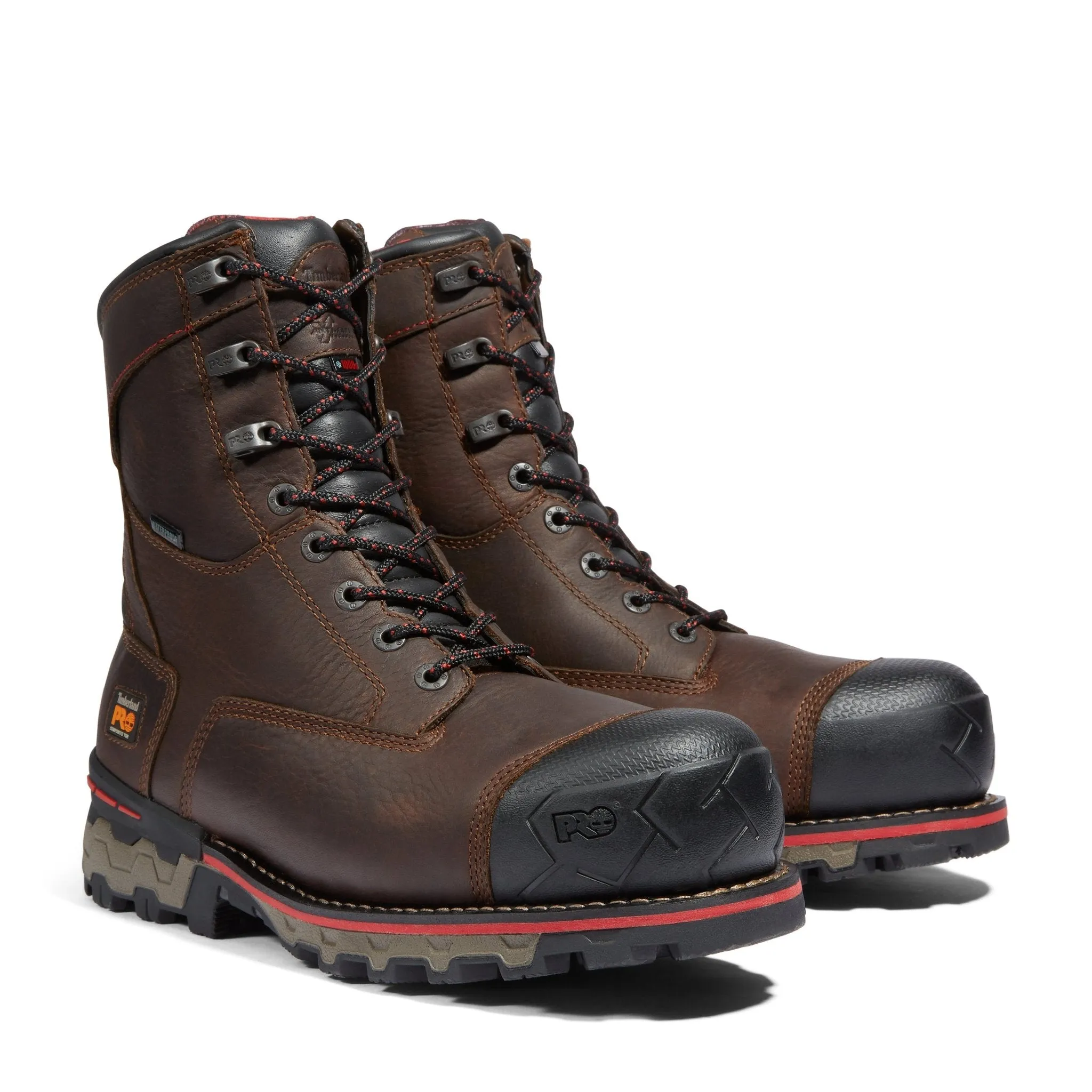 Men's ® Boondock 8" Waterproof Insulated Comp-Toe Work Boot