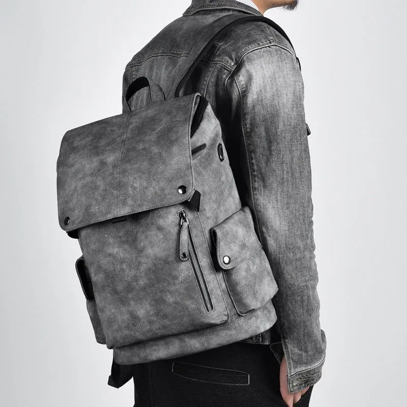 Men's Korean Design Backpack With USB Port