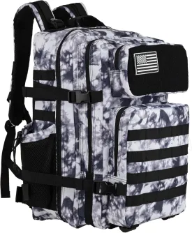 Military Tactical Backpack - 45L Molle Assault Pack for 3-Day Survival, Gym, Hunting, and Daily Use - Versatile Military Backpack & Trekking Day Pack