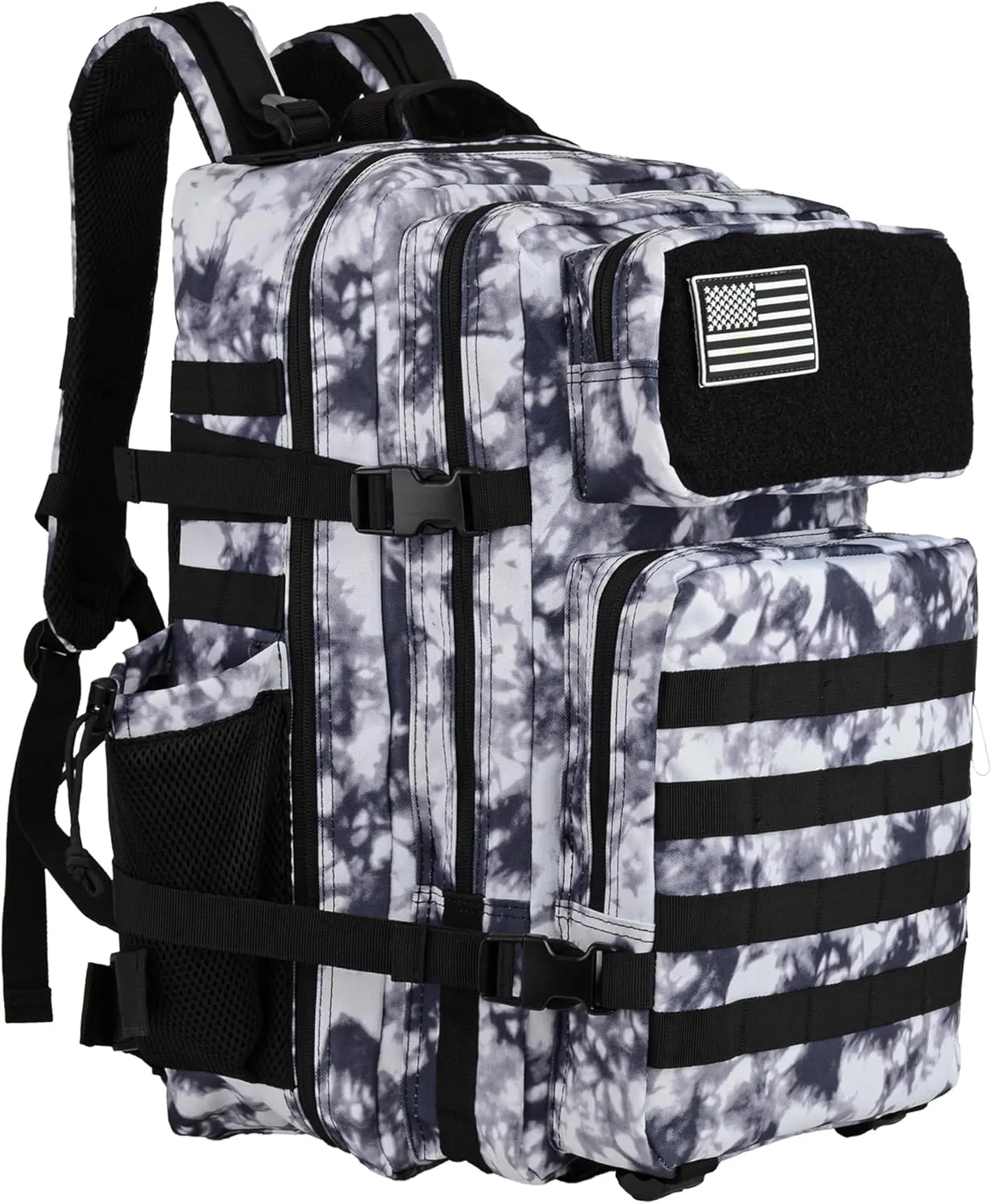 Military Tactical Backpack - 45L Molle Assault Pack for 3-Day Survival, Gym, Hunting, and Daily Use - Versatile Military Backpack & Trekking Day Pack