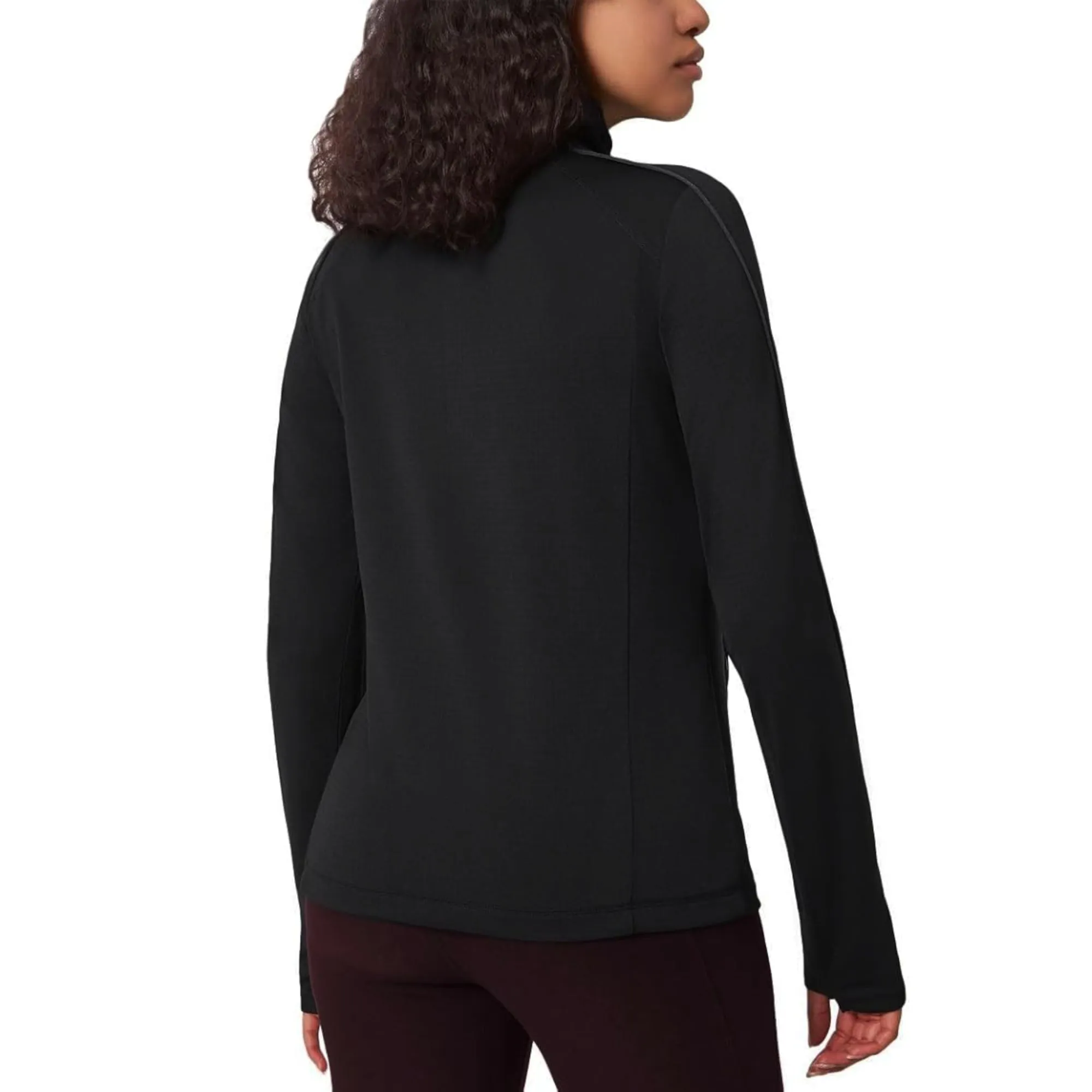 Mondetta Women's Moisture Wicking Quarter-Zip Pullover Sweatshirt Active Top