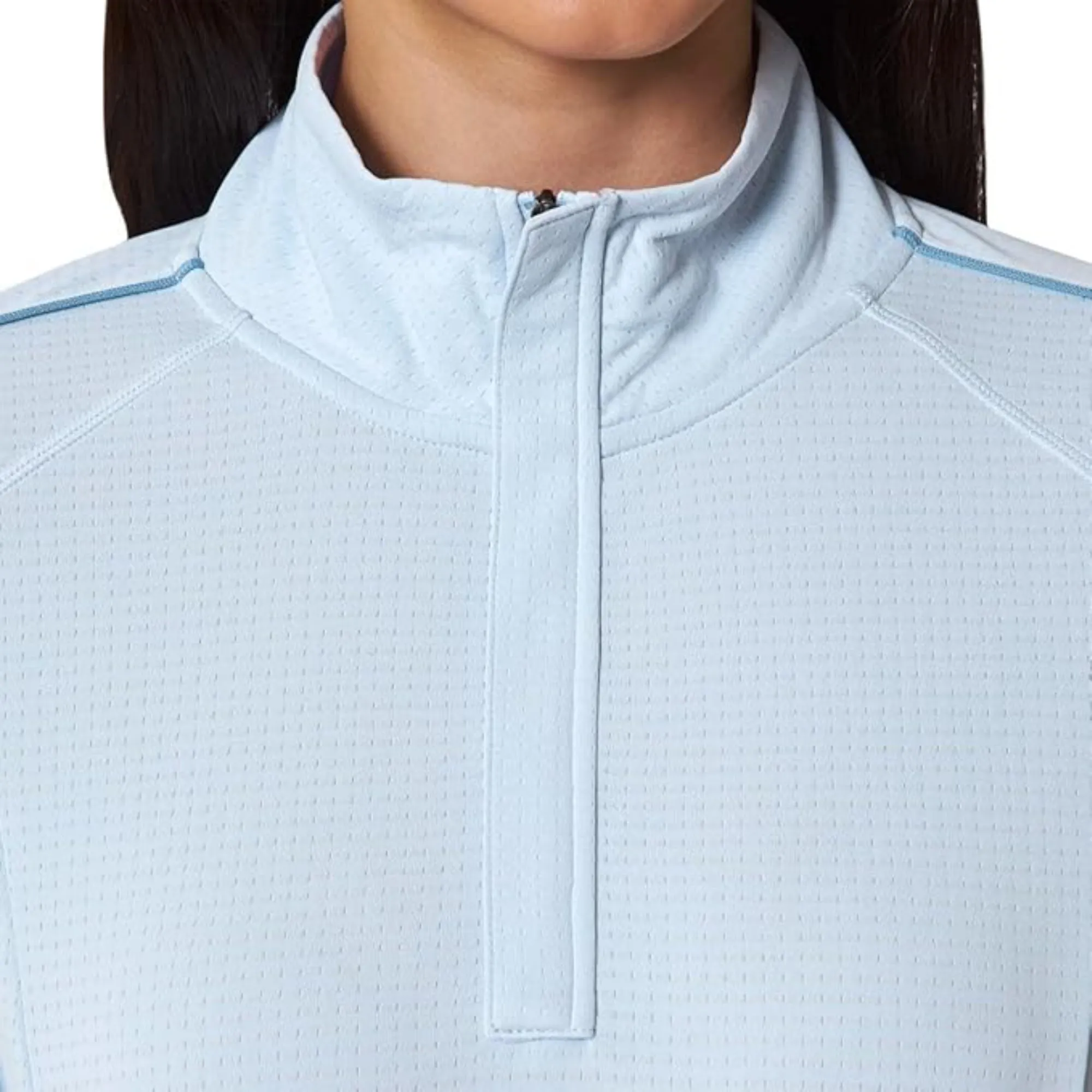 Mondetta Women's Moisture Wicking Quarter-Zip Pullover Sweatshirt Active Top