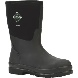 Muck Chore Mid Men's Size 12 Black Rubber Work Boot