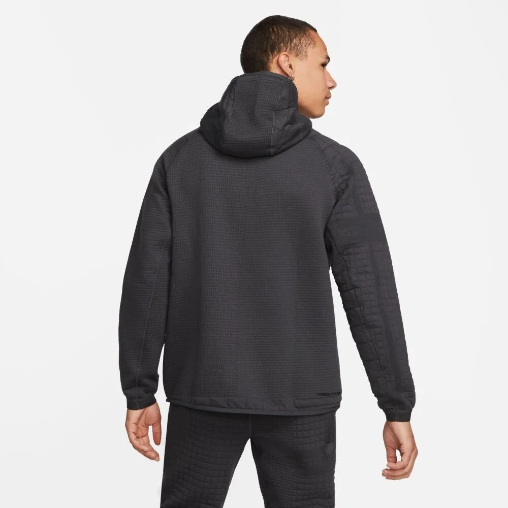 Nike Therma Fit Tech Pack Full Men's Hoodie Anthracite dm5522-060