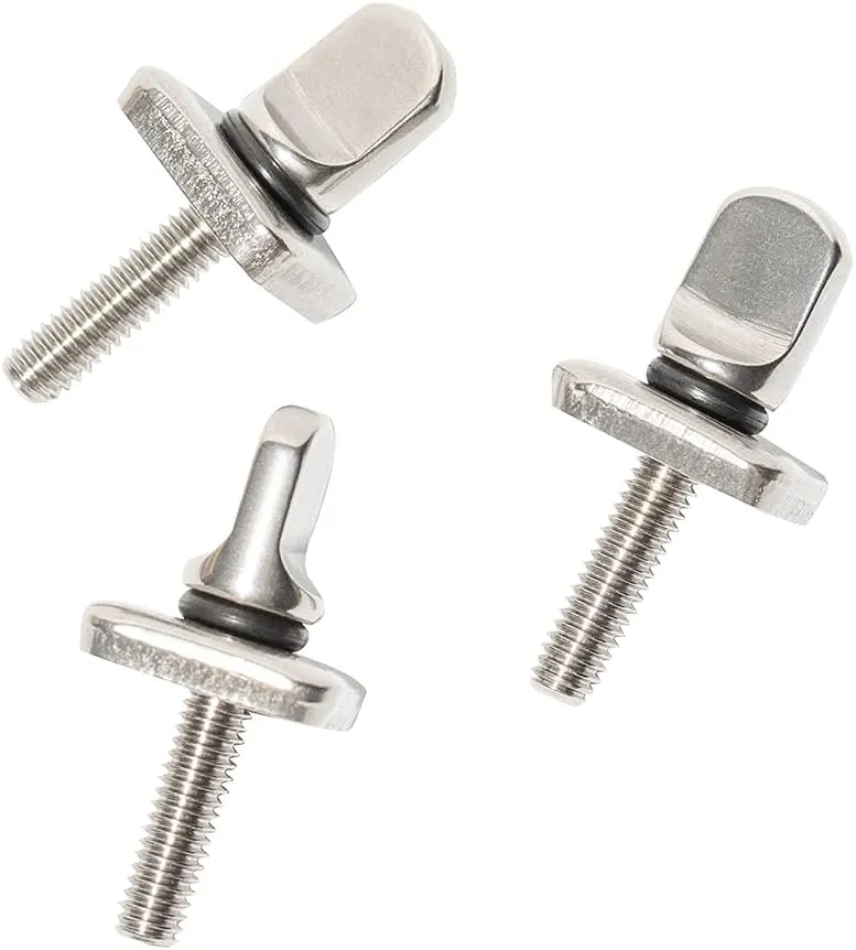 No Tool Stainless Steel Fin Screw for Longboard and SUP
