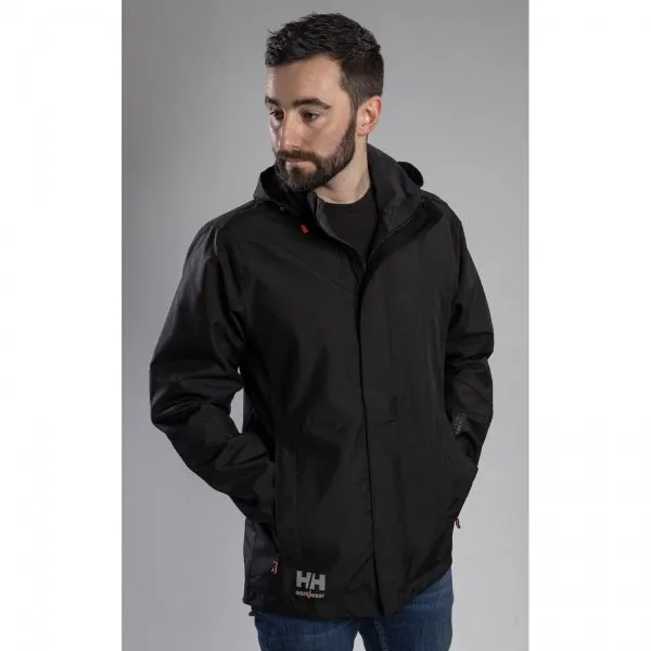 OXFORD SHELL Mens Jacket Black