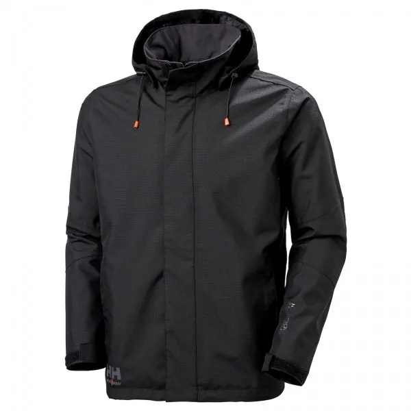 OXFORD SHELL Mens Jacket Black