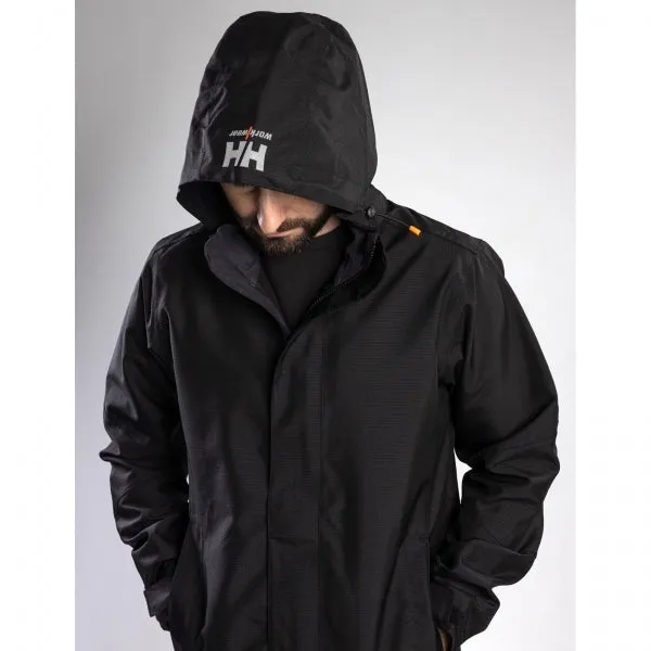 OXFORD SHELL Mens Jacket Black