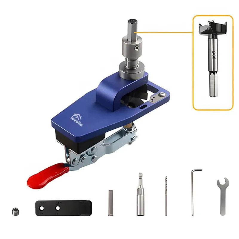 Precision Concealed Hinge Jig - 35MM Euro/Blum/Cabinet Hinge Jig